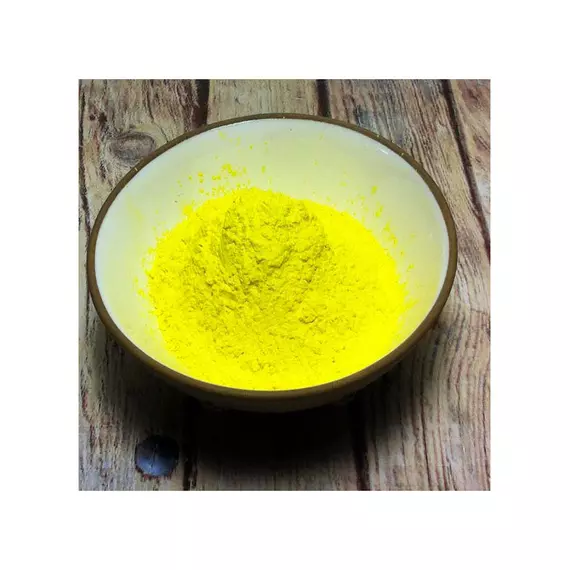 pigmento naturale in polvere: giallo limone