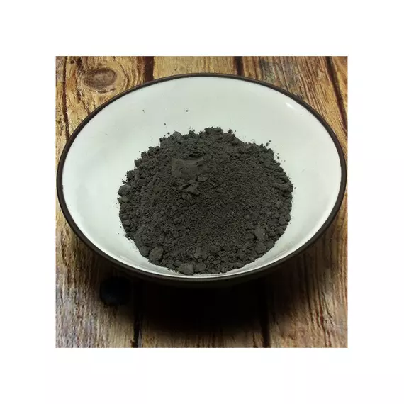 pigmento naturale in polvere: grigio antracite