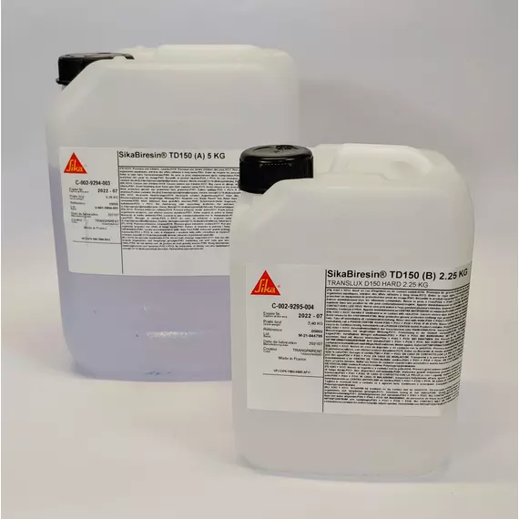 Résine époxy à couler TD150, Emballage: 1.45 Kg durcisseur inclus, 2 image