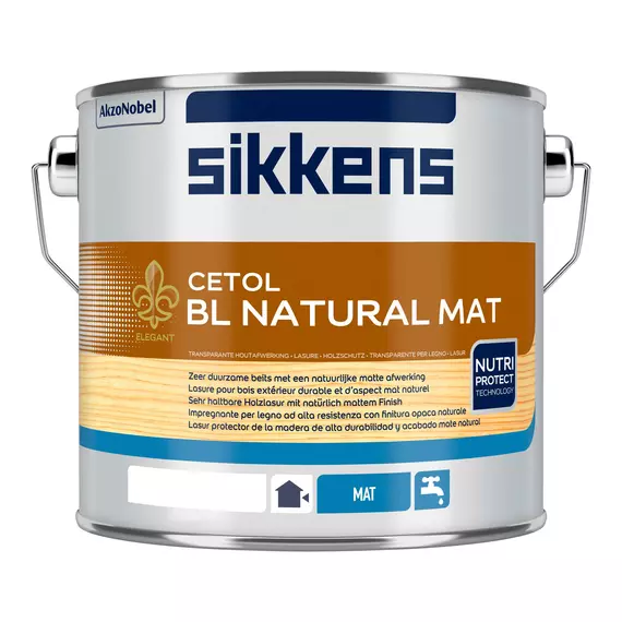 Sikkens Cetol BL Natural Mat, Emballage: 5 Ltr