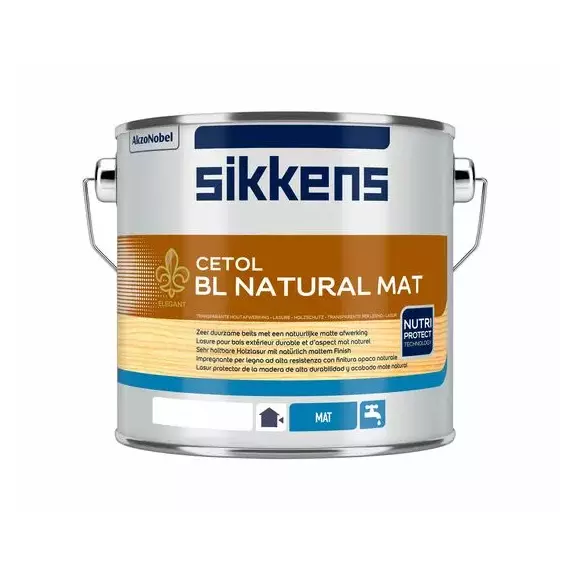 Sikkens Cetol BL Natural Mat, Emballage: 10 Ltr