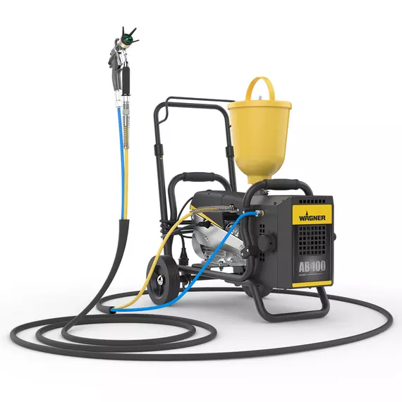 SuperFinish 23 Plus Aircoat Lacquer with integrated compressor