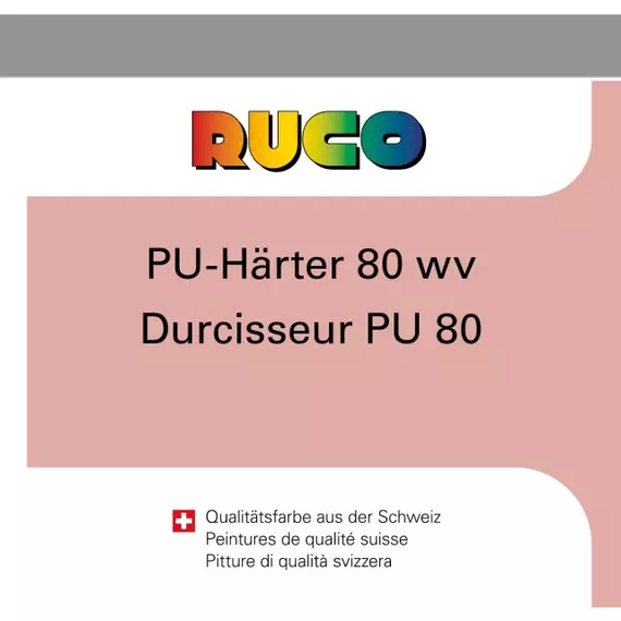 Durcisseur PU 80