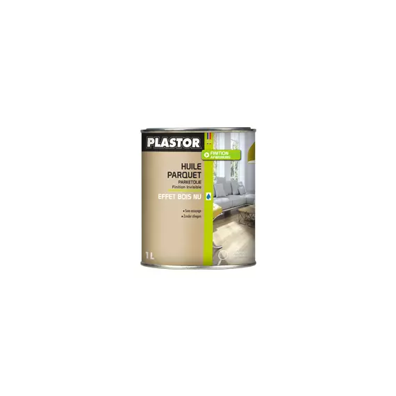 Plastor Huile Parquet Effet Bois Nu, Emballage: 5 Ltr