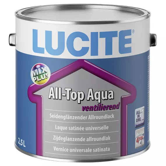 LUCITE® All-Top Aqua Satin 2.5 Liter