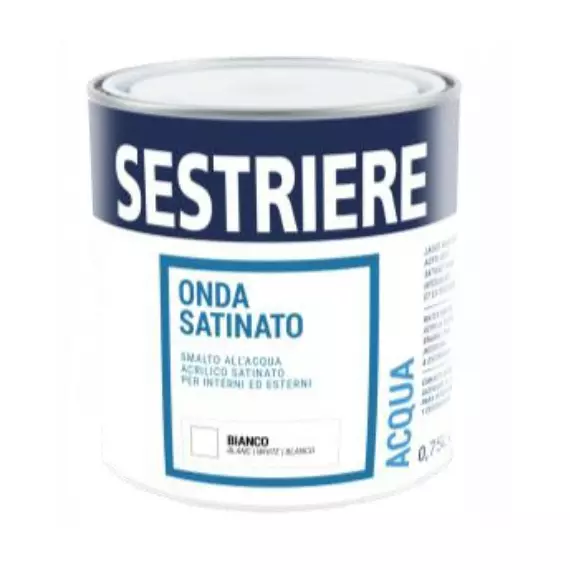 Onda Satinato, smalto acrilico satinato 2.5Ltr