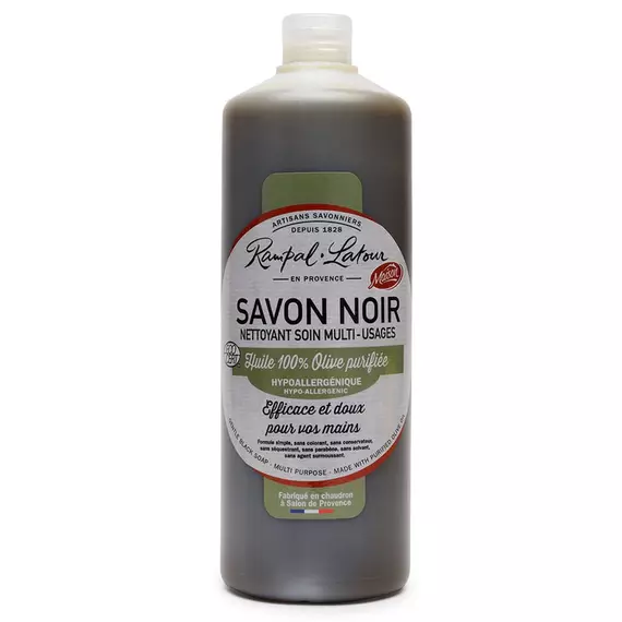 Savon noir à l'huile d'olive - Ecodétergent, Emballage: 1 Ltr