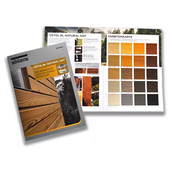 Cartella colori Cetol Natural Mat