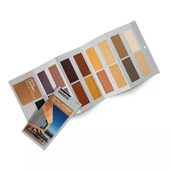 Dépliant Cetol Lasuren Kollection M
