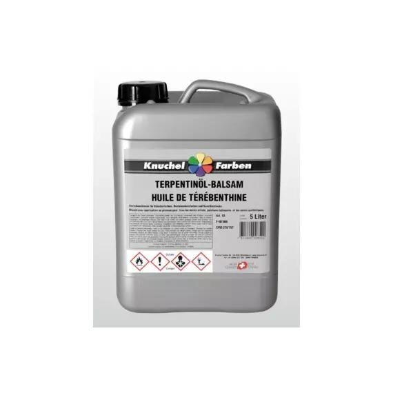 Huile de Térébenthine, Emballage: 500 ml