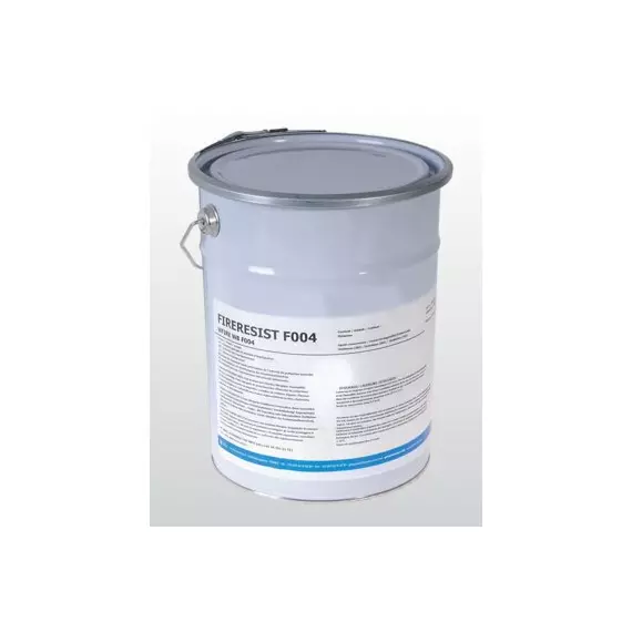 FIRERESIST F004 – Vernis ignifuge intumescent incolore pour bois, Emballage: 5 Kg