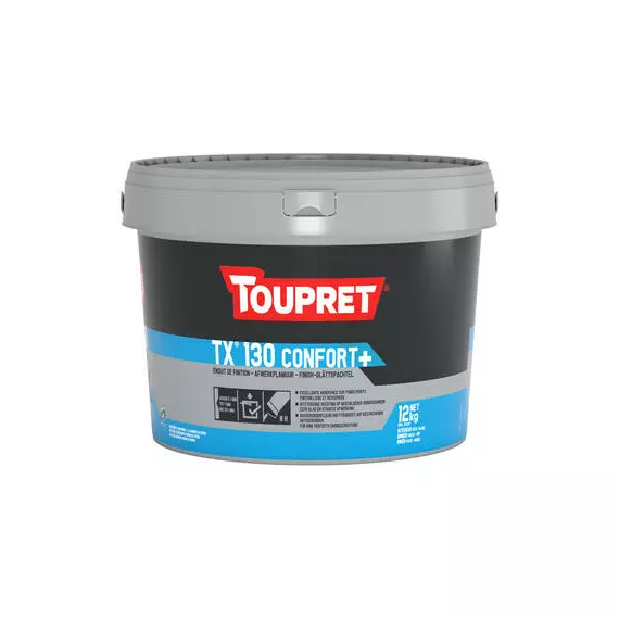 Toupret TX 130 CONFORT+ - Enduit de Finition Intérieur