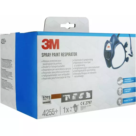 Masque de protection respiratoire 3M 4255+