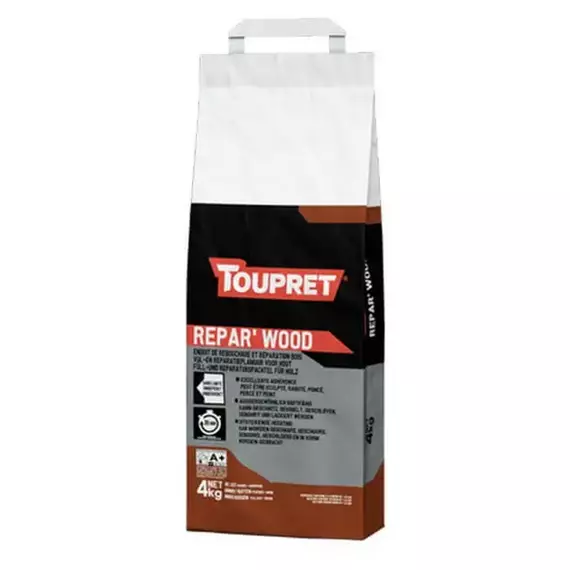 Toupret Rebouchage bois, Size: 4 Kg