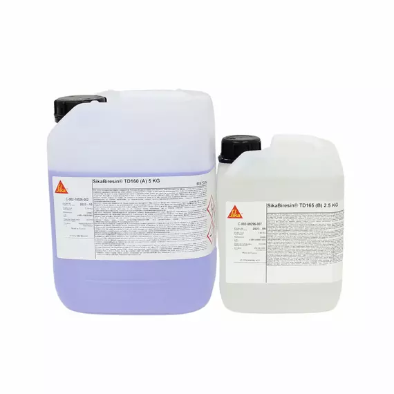 Resina epossidica da laminare  TD165, imballaggio: 7.25 Kg durcisseur inclus