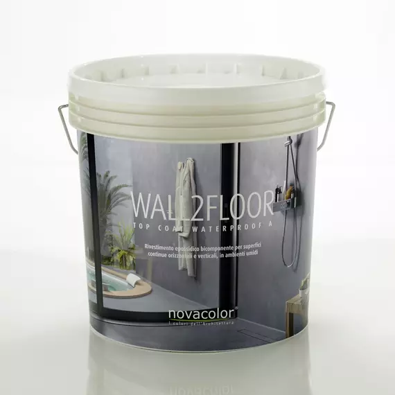 Wall2floor top coat waterproof Comp A+B / 21.2kg.