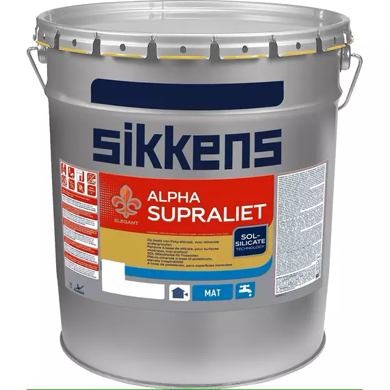 Sikkens Alpha Supraliet Blanc, Couleur: Blanc, Emballage: 5 Ltr