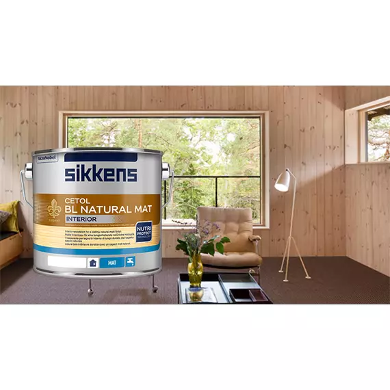 Sikkens Cetol BL Natural Mat "INTERIOR", Packaging: 1 Ltr, 2 image