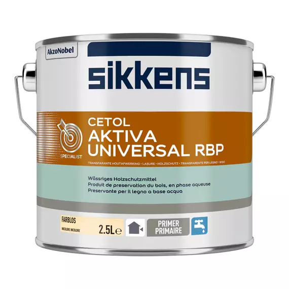 Cetol Aktiva Universal RBP, Emballage: 5 Ltr