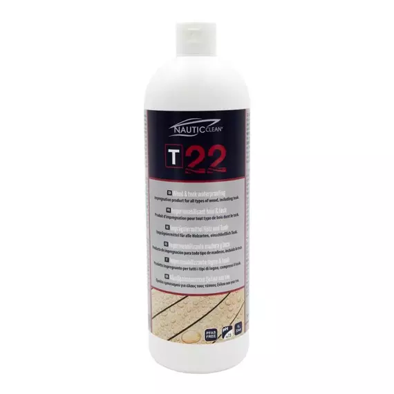 NauticClean T22 Imperméabilisant pour teck et bois
