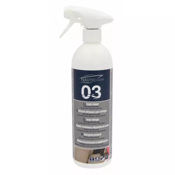 Nauticlean 03 nettoyant défense et pare-battages  vapo 0.75ltr